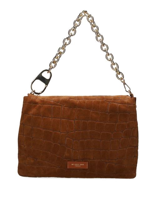 reflex croco suede MY BEST BAG FIRENZE | F2-MYB-3028L-S02COGNAC